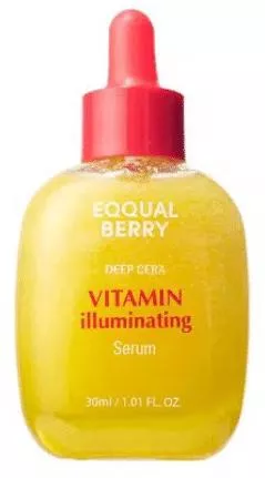 Serum Προσώπου Eqqualberry Vitamin Illuminating με Βιταμίνη C & Νιασιναμίδη για Πανάδες & Ατέλειες 30ml