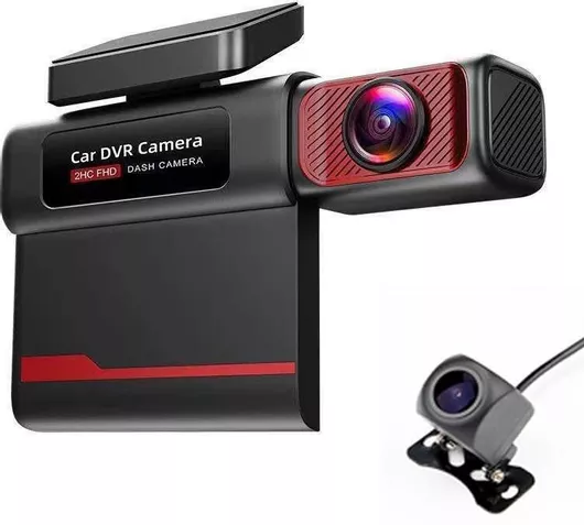 Κάμερα DVR Αυτοκινήτου Σετ 1080P WiFi για Παρμπρίζ & Κάμερα Οπισθοπορείας