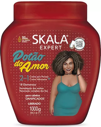 Μάσκα Μαλλιών Skala Potão για Λάμψη 1000gr