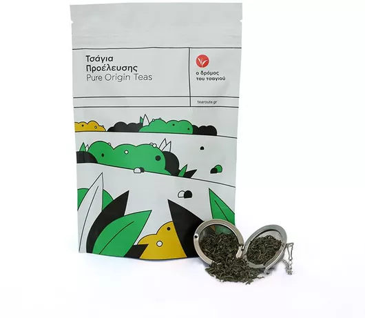 Τσάι Ο Δρόμος του Τσαγιού Πράσινο Βιολογικό Προϊόν 100gr