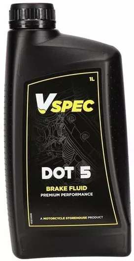 Υγρό Φρένου Dot 5 Harley-davidson 1l Vspec Brake Fluid Dot 5 Silicone 1 Liter