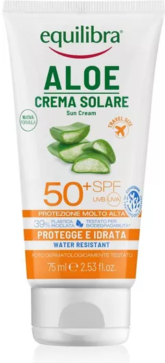 Equilibra Αντηλιακή Κρέμα SPF50+ 75ml
