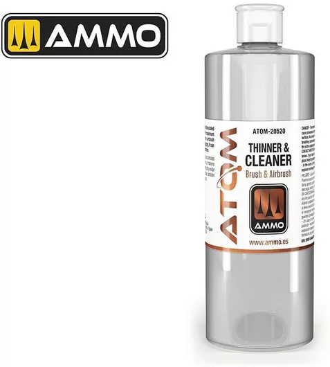 Χρώμα Μοντελισμού Ammo Atom Διάφανο 400ml