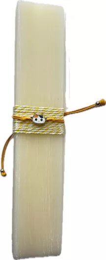 Πασχαλινή Λαμπάδα Στρογγυλή Βραχιόλι Πορτοκαλί