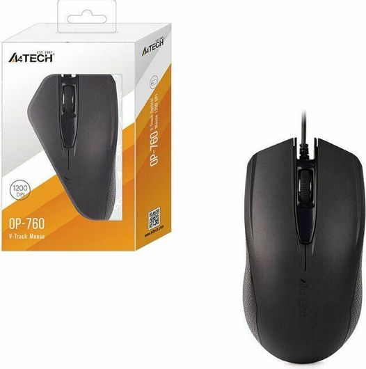 Ποντίκι A4Tech OP-760 Ενσύρματο Μαύρο