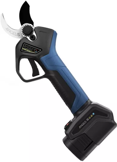 Ψαλίδι Κλαδέματος Αγγελής Μπαταρίας Brushless 16.8V 2x2Ah με Μέγιστη Διάμετρο Κοπής 28mm σε Βαλιτσάκι Μεταφοράς