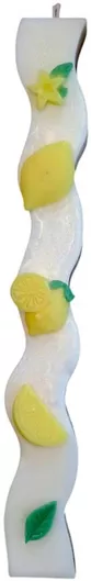 Αρωματική Λαμπάδα Φυτικό Κερί Lemons Wave place Manufacturer MPN Διαστάσεις Ποσότητα Χρώμα