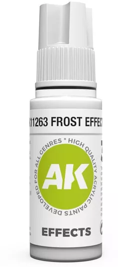 Χρώμα Μοντελισμού AK Interactive Frost Effect 17ml