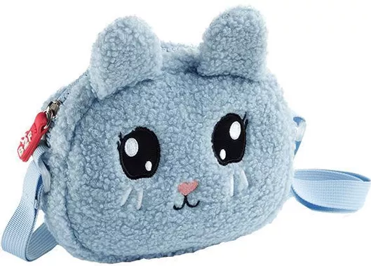 Miquelrius Τσανταki Πορτοφόλι 17.5x16x3.5cm B2fun Fluffy Λαγουδακι Γαλάζιο