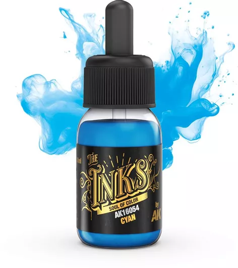 Χρώμα Μοντελισμού AK Interactive Cyan 30ml
