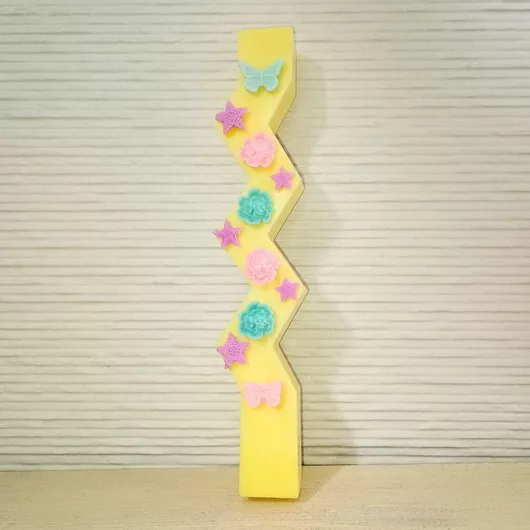 Αρωματική Λαμπάδα Φυτικό Κερί Κατασκευαστής Πεταλούδες Λουλούδια MPN Διαστάσεις Ποσότητα Κίτρινο