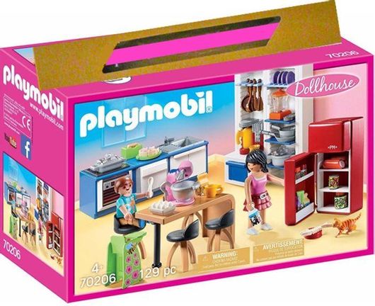 Παιχνιδολαμπάδα Playmobil Κουζίνα για 4+ Ετών