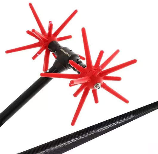 Ελαιοραβδιστικό Agrotechnic X.32 Superveloce CF Μπαταρίας Αχινός με Σταθερό Κοντάρι Carbon 2.8m  2.5kg