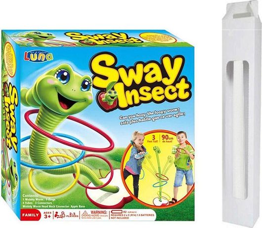 Παιχνιδολαμπάδα Luna Κρίκοι Σκουλήκι Ισορροπίας για 3+ Ετών