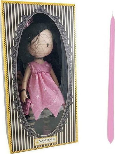 Παιχνιδολαμπάδα Santoro κούκλα Gorjuss dreaming 32cm 04911