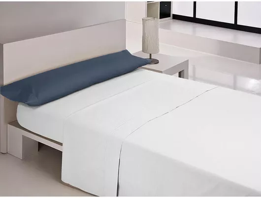 Θήκη Μαξιλαριού Happy Home Mix Colors Kρεβάτι 105 Εκ 144 Νήματα Ναυτικό Μπλε