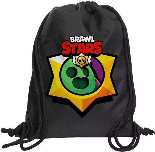 Παιδική Τσάντα Πλάτης Koupakoupa Brawl Stars Spike 48x40cm Μαύρο