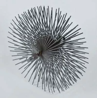 Βούρτσα Καθαρισμού Καμινάδας Μεταλλική Στρογγυλή