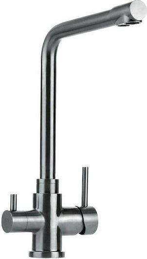 Gloria Tre Vie Μπαταρία Κουζίνας Πάγκου Satine