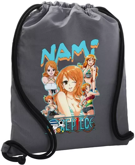Παιδική Τσάντα Πλάτης Koupakoupa Nami One Piece 48x40cm Γκρι