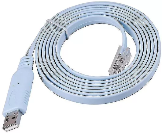 Ftdi USB-RJ45 Console Cable Cisco Router Switch 1.8m