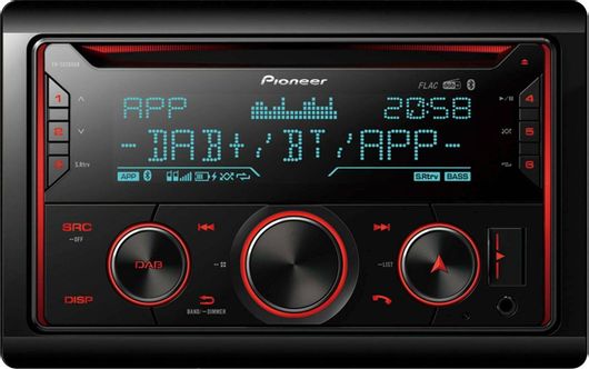 Ηχοσύστημα Αυτοκινήτου Pioneer FH-S820DAB Universal 2DIN με Bluetooth / USB / AUX