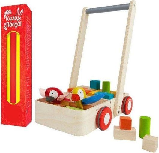 Παιχνιδολαμπάδα Plan Toys Περπατούρα με Παπαγαλάκια