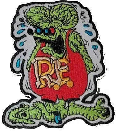 Ραφτό R.F. Mouse Woven Σήμα Σιδερότυπο Κεντητό RFM568PT