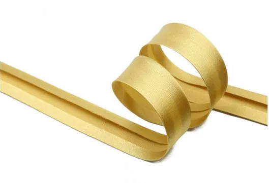 Ρέλι Λοξό Σατέν Χρυσό 20mm