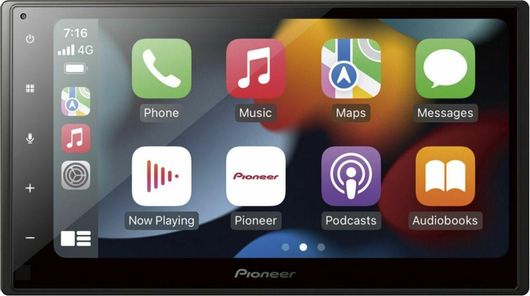 Ηχοσύστημα Αυτοκινήτου Pioneer Universal 2DIN με Bluetooth / USB / WiFi & Οθόνη Αφής 6.8"