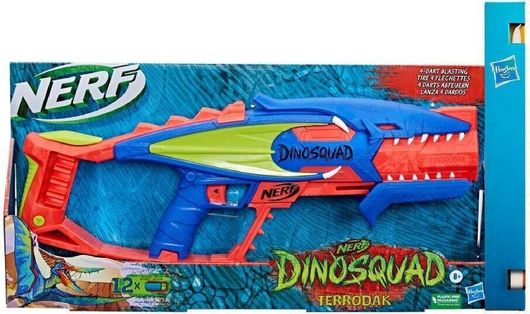 Παιχνιδολαμπάδα Hasbro Nerf Dinosquad Terrodak για 8+ Ετών
