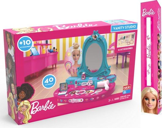 Παιχνιδολαμπάδα Bildo Barbie Vanity Studio για 3+ Ετών
