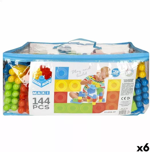 Τουβλάκι Colorbaby Color Block για 18+ Ετών 144τμχ.