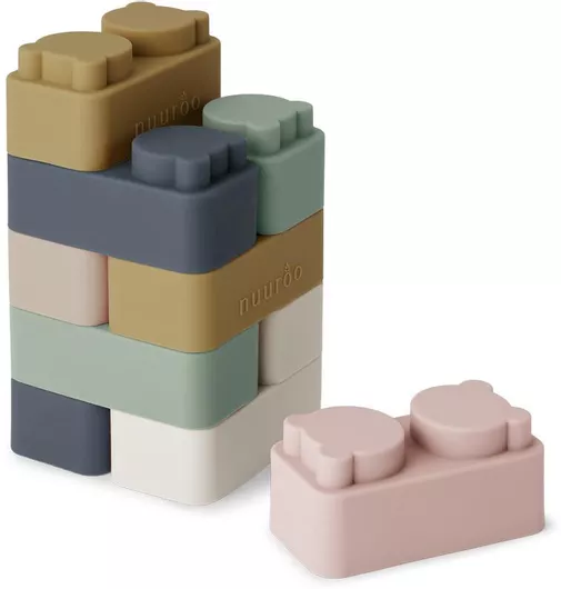 Τουβλάκι Nuuroo Pile Multi Mix 10τμχ