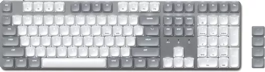 Gaming Μηχανικό Πληκτρολόγιο Satechi Slim SM3 Ασύρματο με Φωτιζόμενα πλήκτρα Αγγλικό US Γκρι