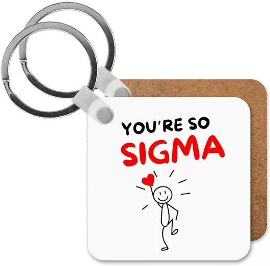 Μπρελόκ Koupakoupa Πορτοφόλι Sigma Valentine's Day Ξύλινο