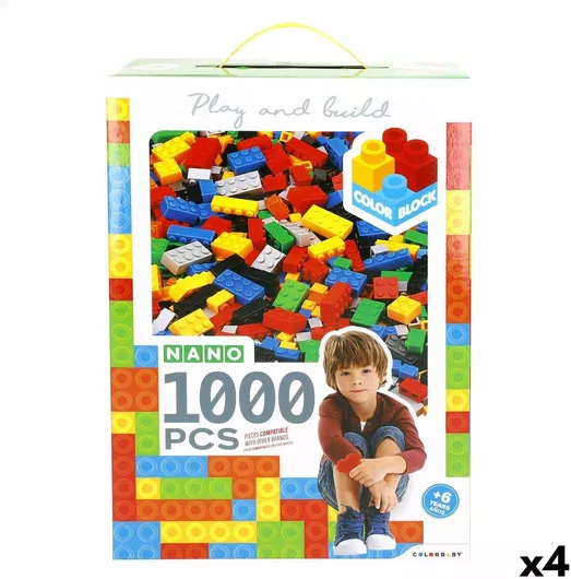 Τουβλάκι Colorbaby Play & Build για 6+ Ετών 1000τμχ.