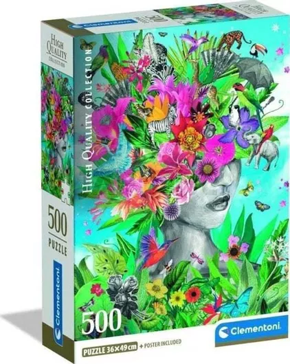 Head In The Jungle Puzzle 2D 500pcs