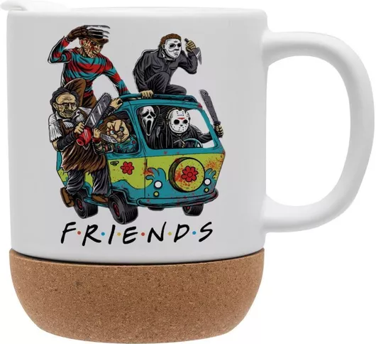 Koupakoupa Halloween Friends Scooby Doo Κούπα Κεραμική με Καπάκι 330ml