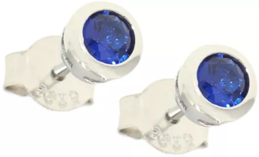 Σκουλαρίκι Q-JewelleryΑσήμι με Πέτρες