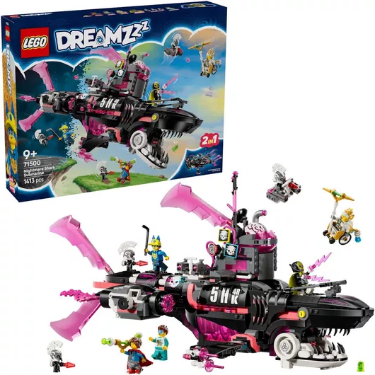 Lego DREAMZzz Nightmare Shark Submarine για 9+ Ετών 1413τμχ. 71469