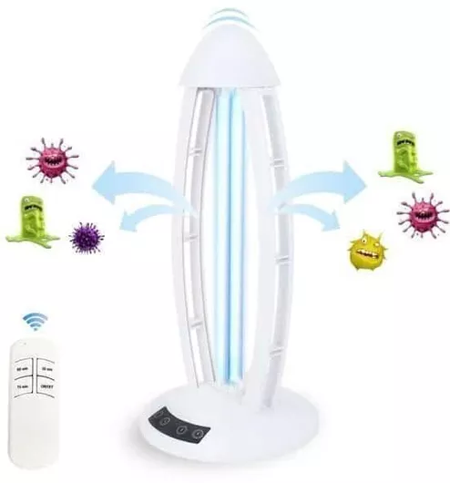 Ασύρματο Μικροβιοκτόνο UVC Λάμπα Αποστείρωσης με Όζον 38W (101031)