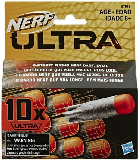 Nerf Hasbro Σφαίρες 10 Dart Refill Ultra για 8+ Ετών