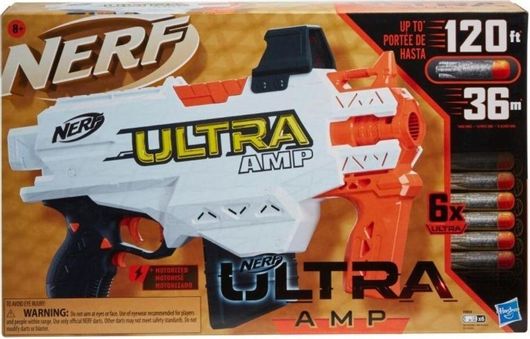 Nerf Hasbro Εκτοξευτής Amp Motorized Blaster Ultra για 8+ Ετών
