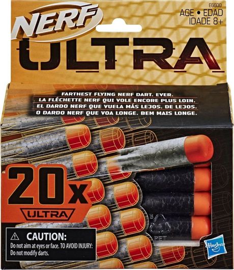 Nerf Hasbro Σφαίρες One 20-Dart Refill Pack Ultra για 8+ Ετών