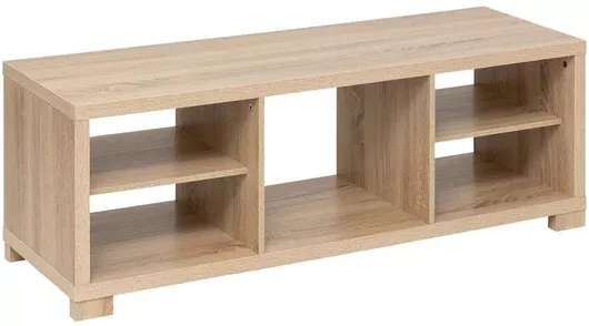 Έπιπλο Τηλεόρασης Ξύλινο Μ120xΠ39.5xΥ42.5cm Μπεζ