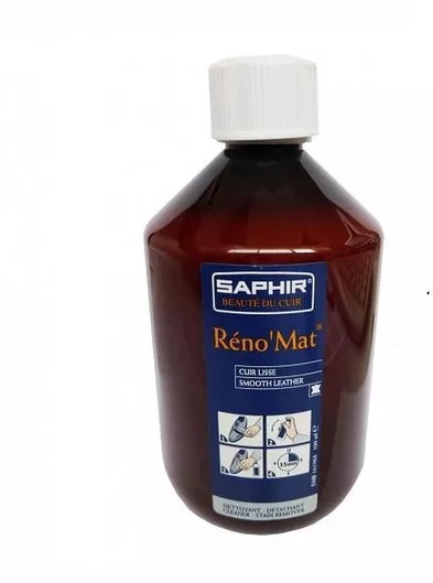 Καθαριστικό Saphir Reno'Mat για Δερμάτινα Παπούτσια 500ml