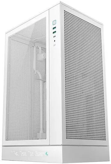 Κουτί Υπολογιστή Deepcool CH270 Digital Mini Tower με Πλαϊνό Παράθυρο Λευκό