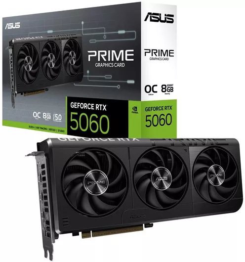 Κάρτα Γραφικών Asus GeForce RTX 5060 8GB GDDR7 Prime OC