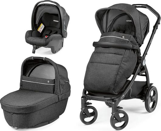 Πολυκαρότσι Peg Perego Book Smart Modular 3 σε 1 από Νεογέννητα Γκρι
